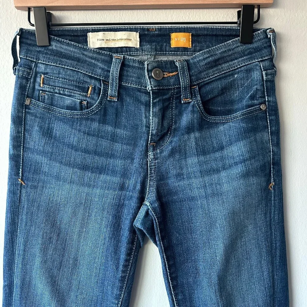 Pilcro (Anthropologie) Bootcut/Flare Jeans Women’s Size 25 – low rise - Picture 3 of 9